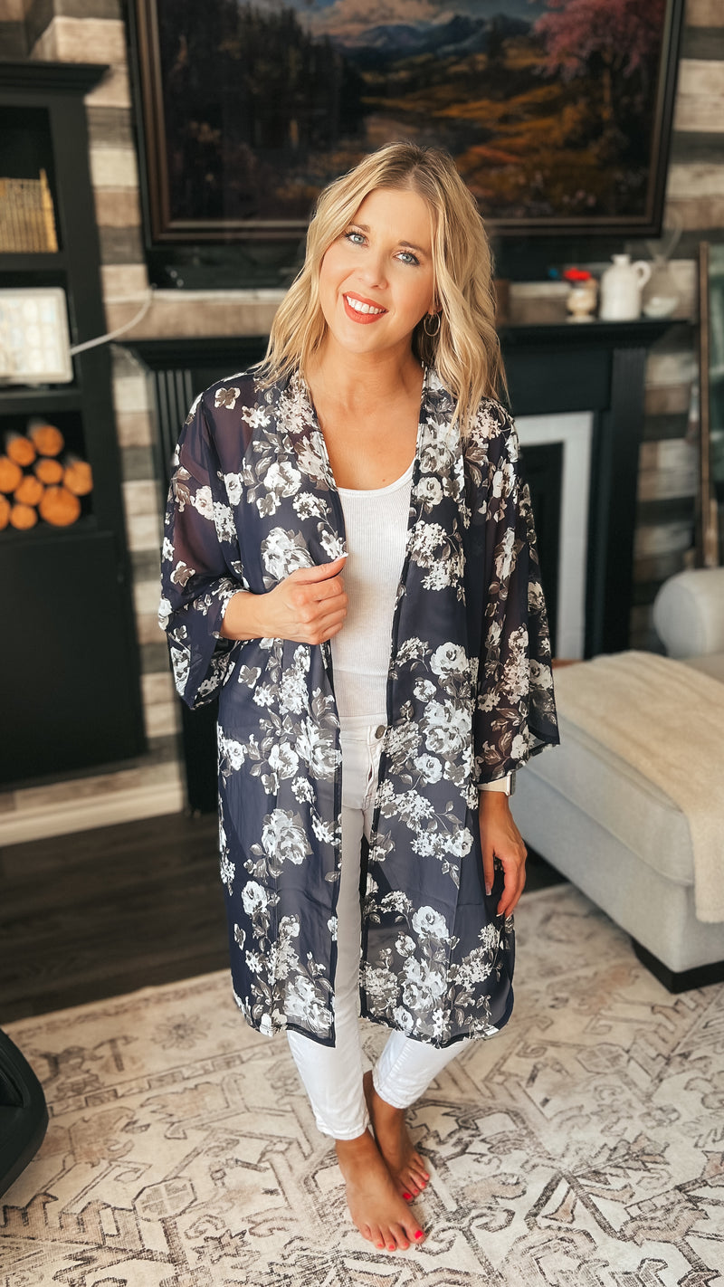 Jessica Kimono | Navy