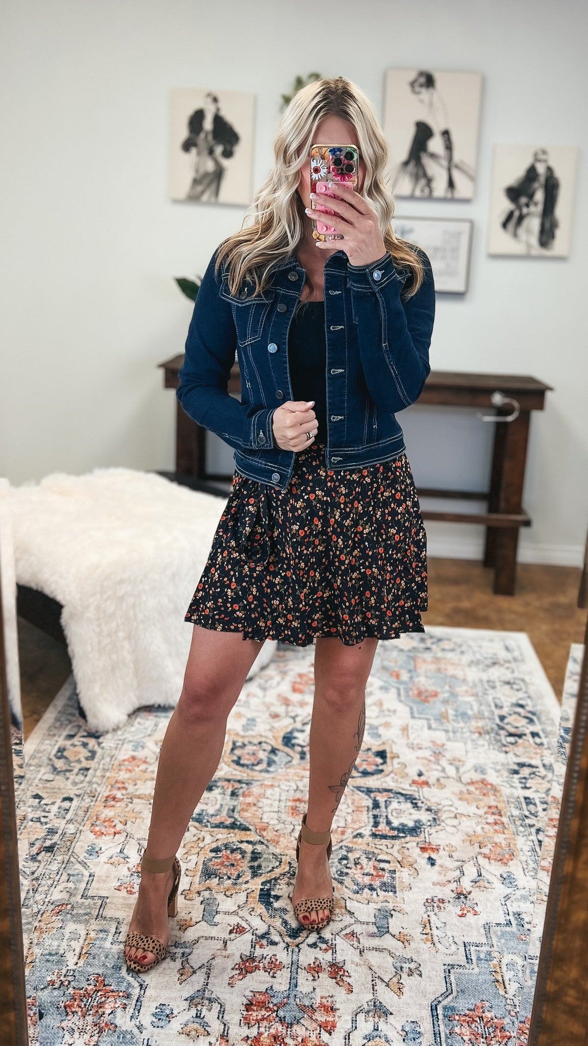 Blair Denim Jacket: Dark Wash *SALE*