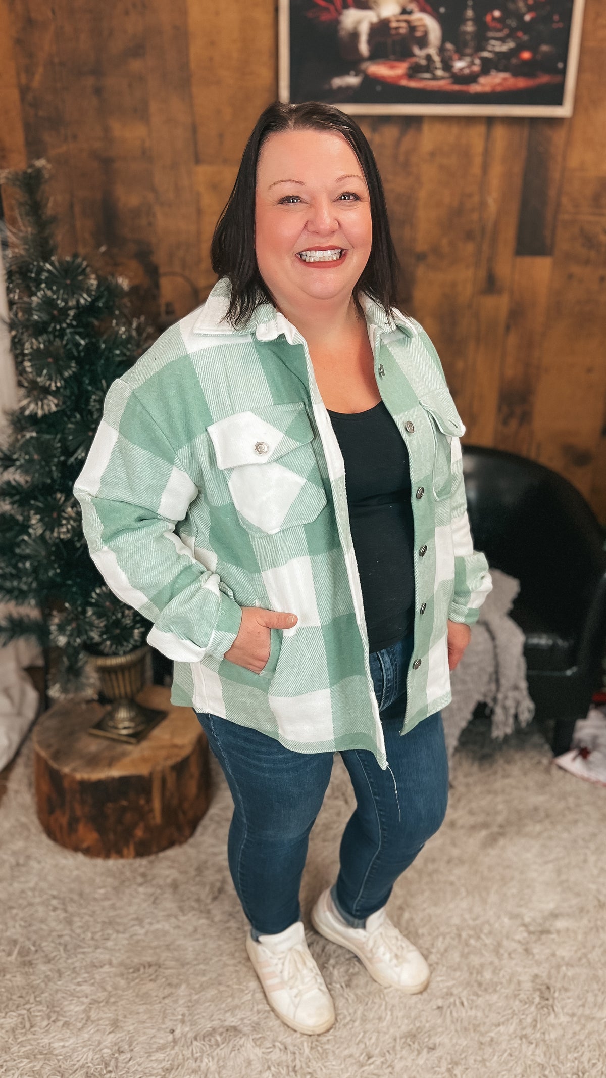 Charlotte Shacket| Mint & Cream