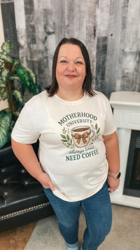 Motherhood Tee| Cream