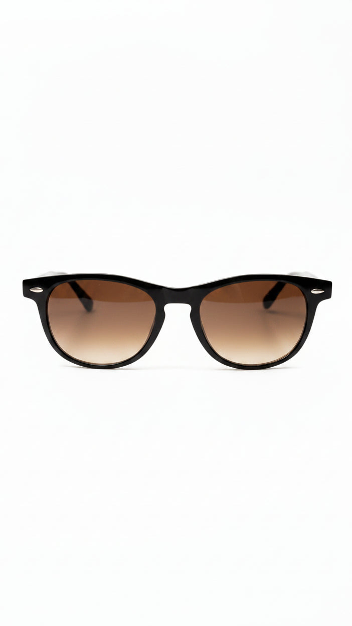 Josee Sunglasses & Case | Brown Gradient