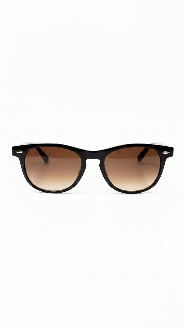 Josee Sunglasses & Case | Brown Gradient