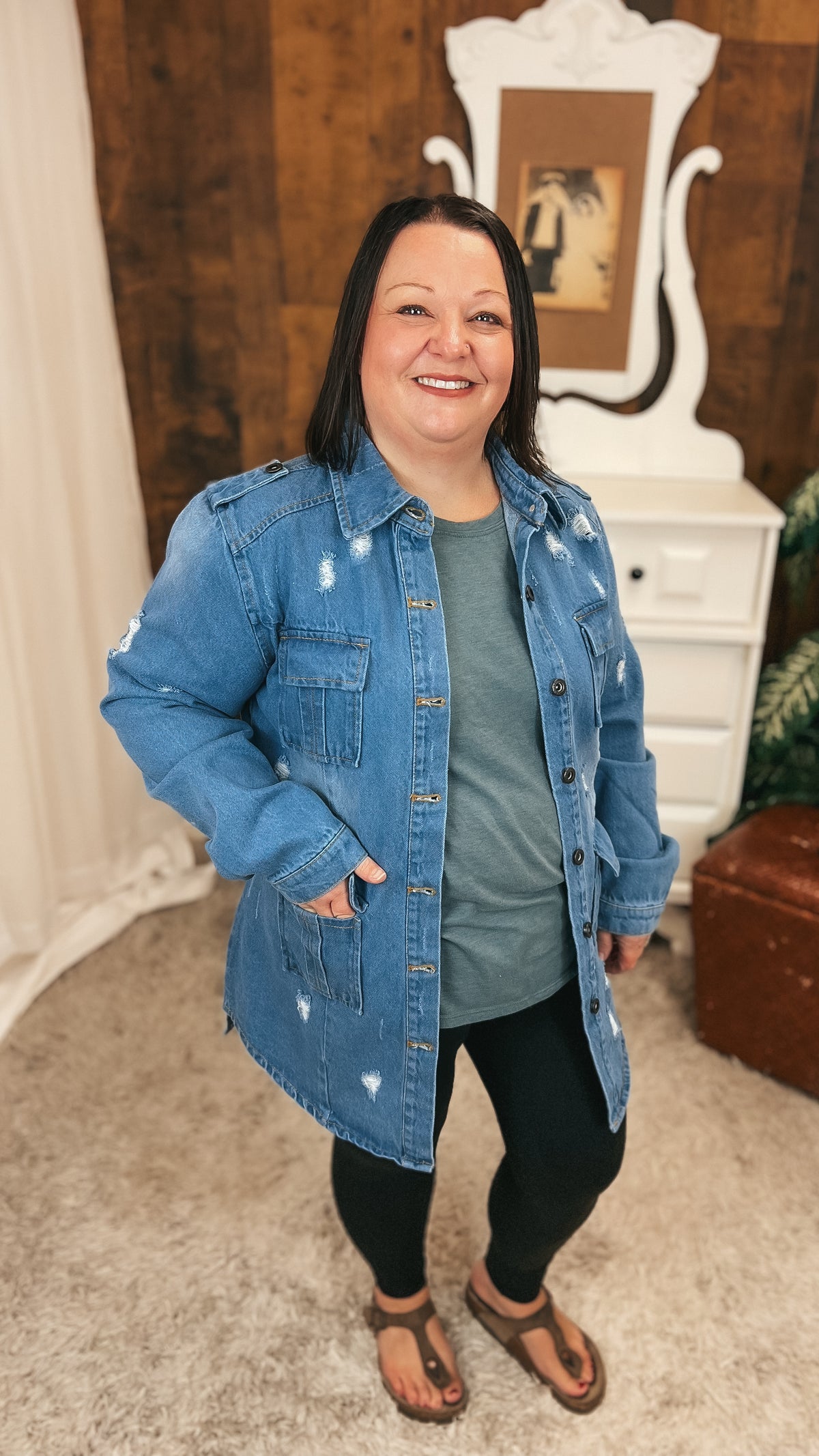 Tammy Denim Jacket | Light Blue