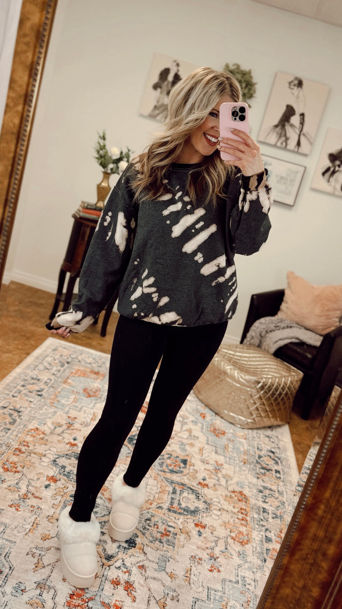 Shelley Bleached Sweatshirt