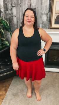 Cassandra Skort | Red