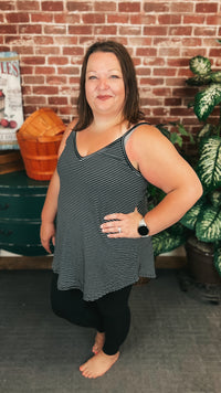 Calla Tank Top | Black