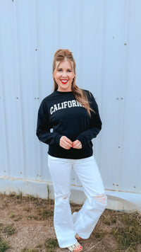 California Crewneck | Black