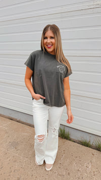 Believe In Yourself Tee | Charcoal