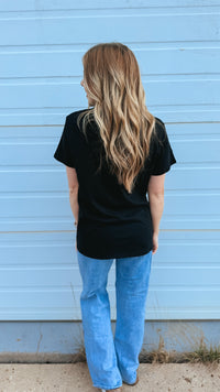 Julia Basic Tee | Black