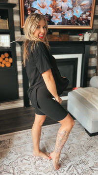 McKenna Biker Shorts | Black