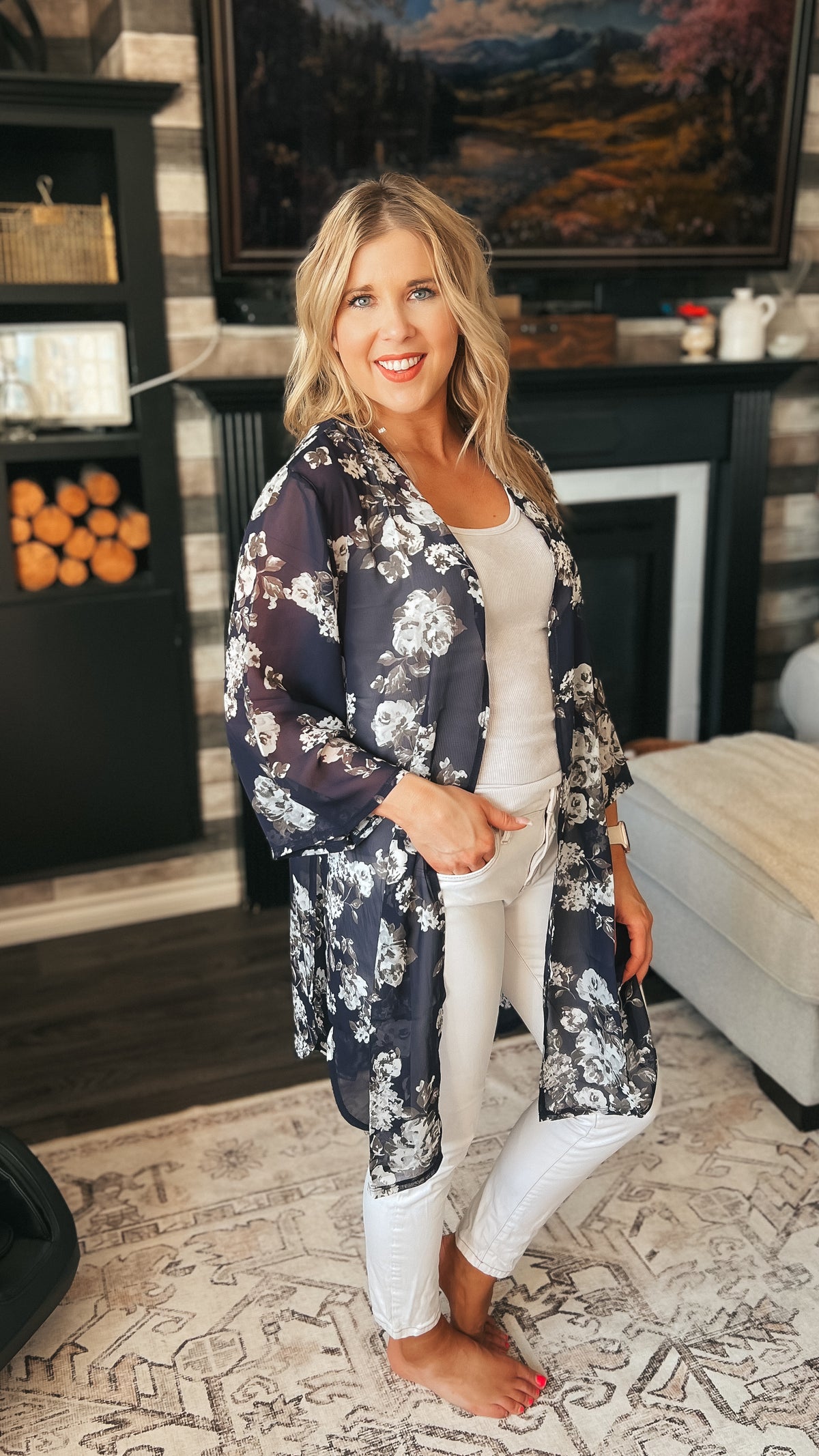 Jessica Kimono | Navy