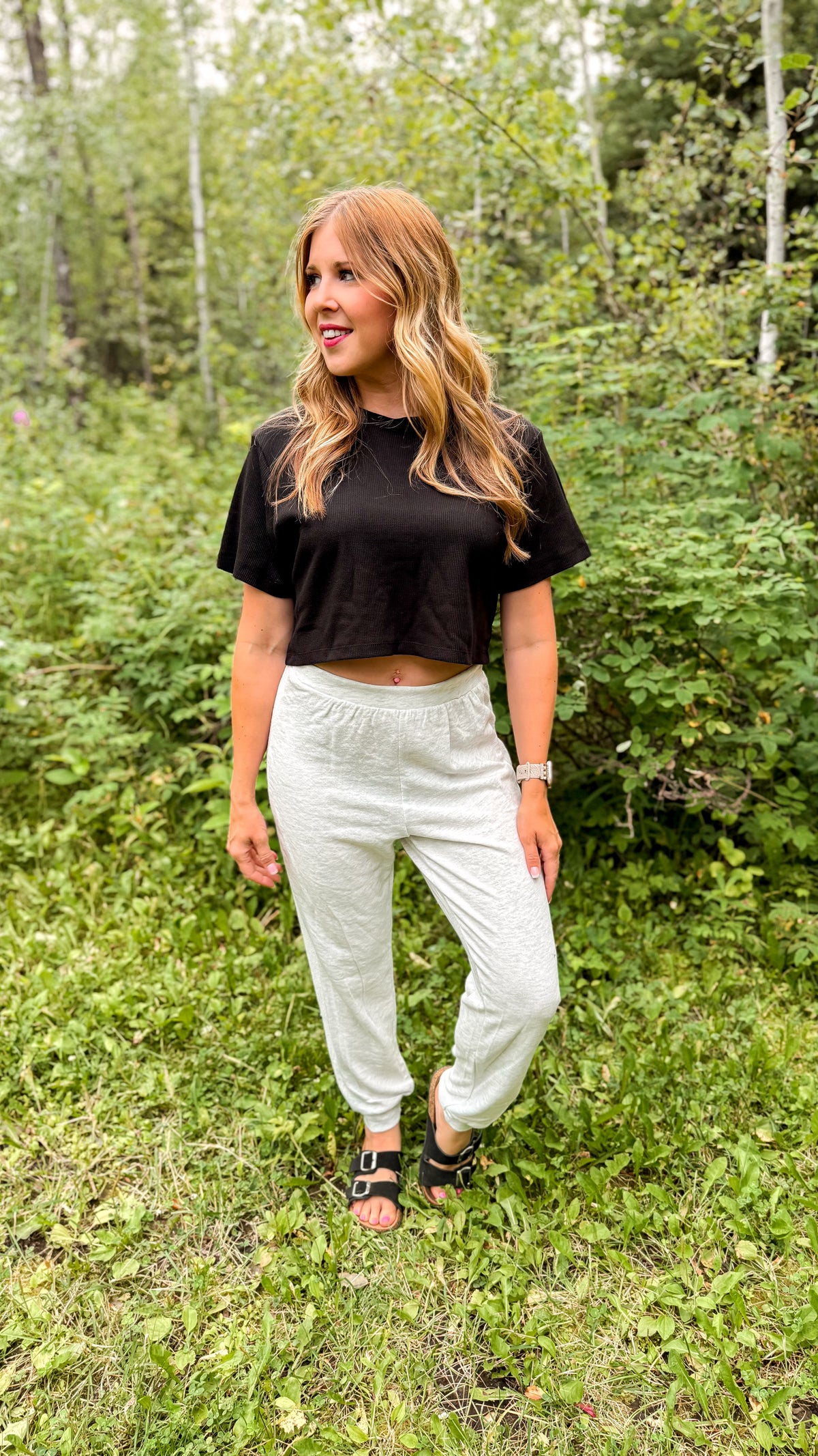 Kyrah Jogging Pants | Heather Grey