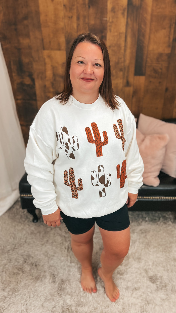 Cactus | Graphic Sweatshirt