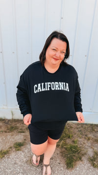 California Crewneck | Black