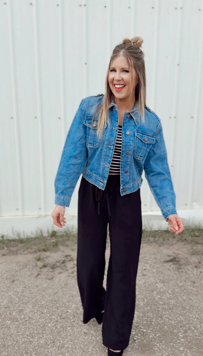 Sam Denim Jacket | Vintage Blue