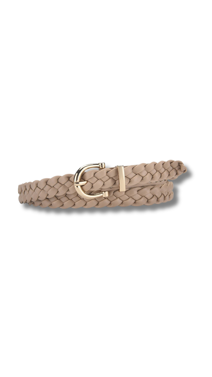 Memphis Woven Belt | Ash Mocha