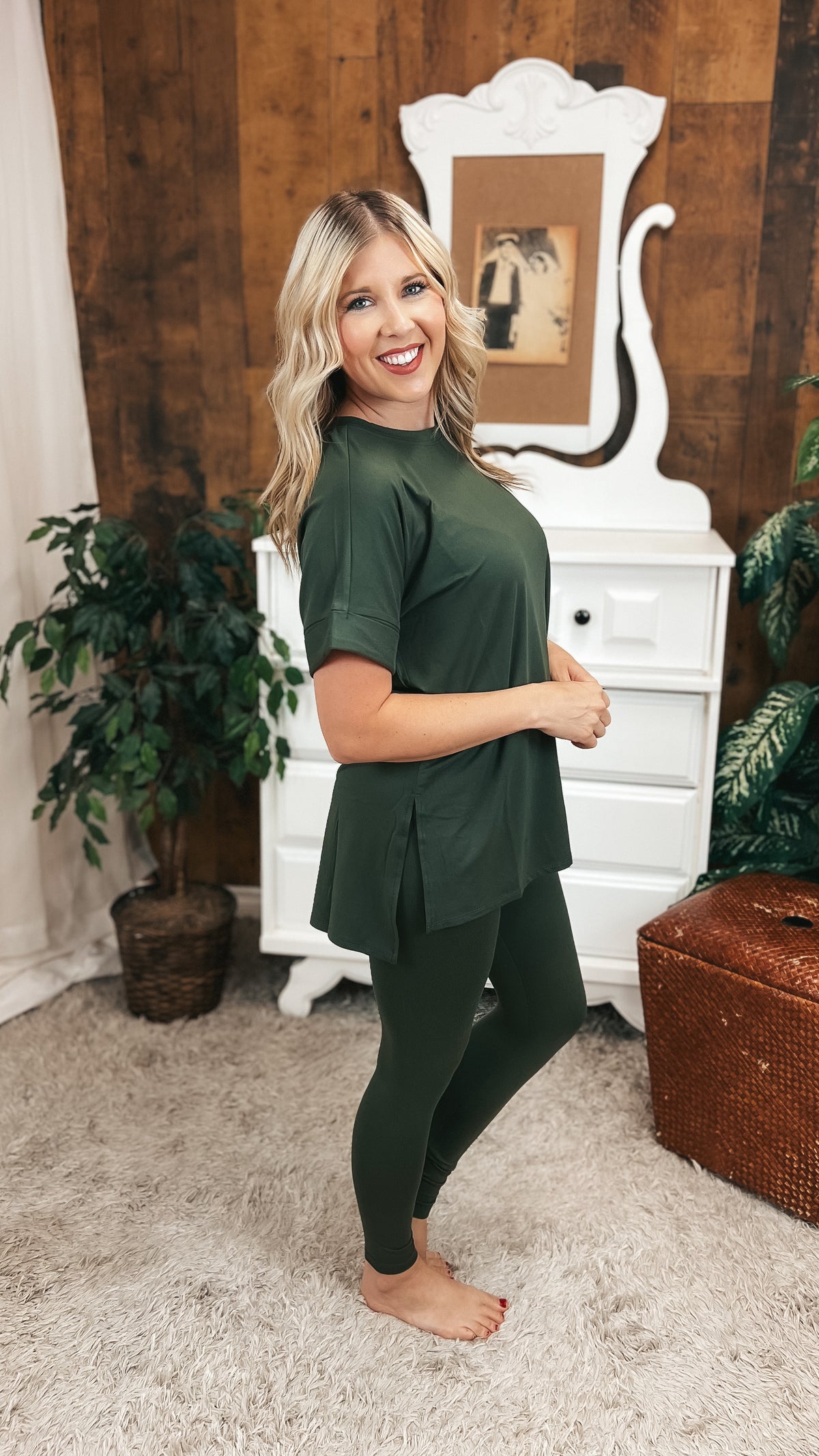 Skylar Lounge Set 2.0: Dark Olive