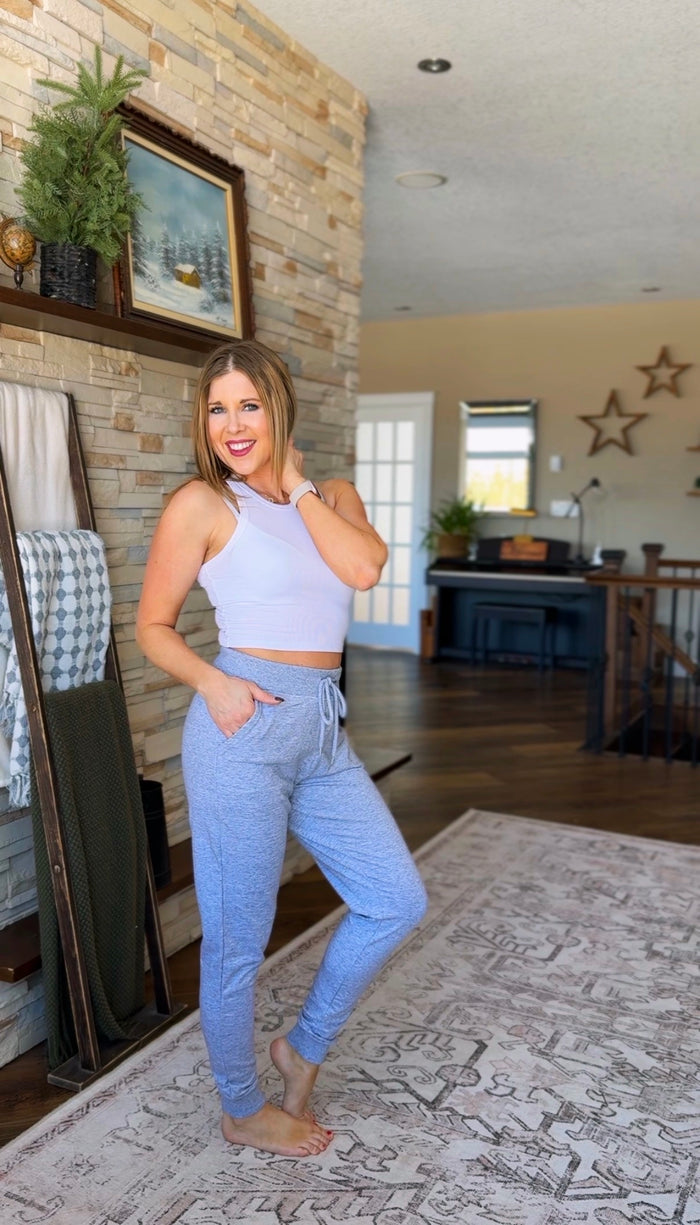 Asher Jogging Pants | Heather Grey