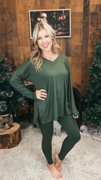 Skylar Lounge Set 3.0: Dark Olive