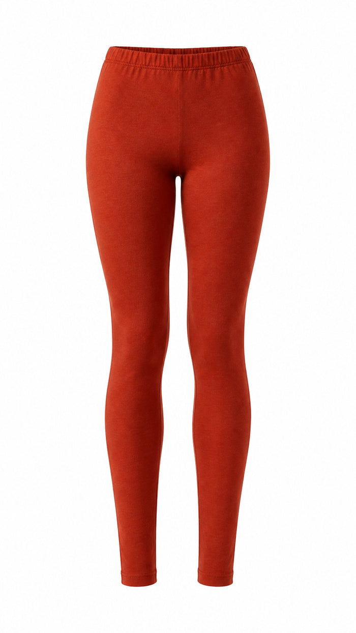 Ashley Cotton Leggings | Rust *SALE*