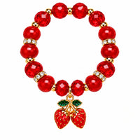 Strawberry Beaded Bracelet *SALE*