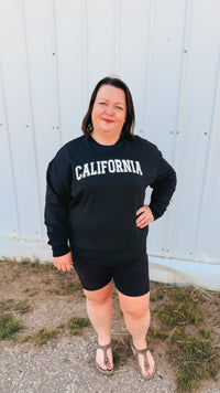 California Crewneck | Black