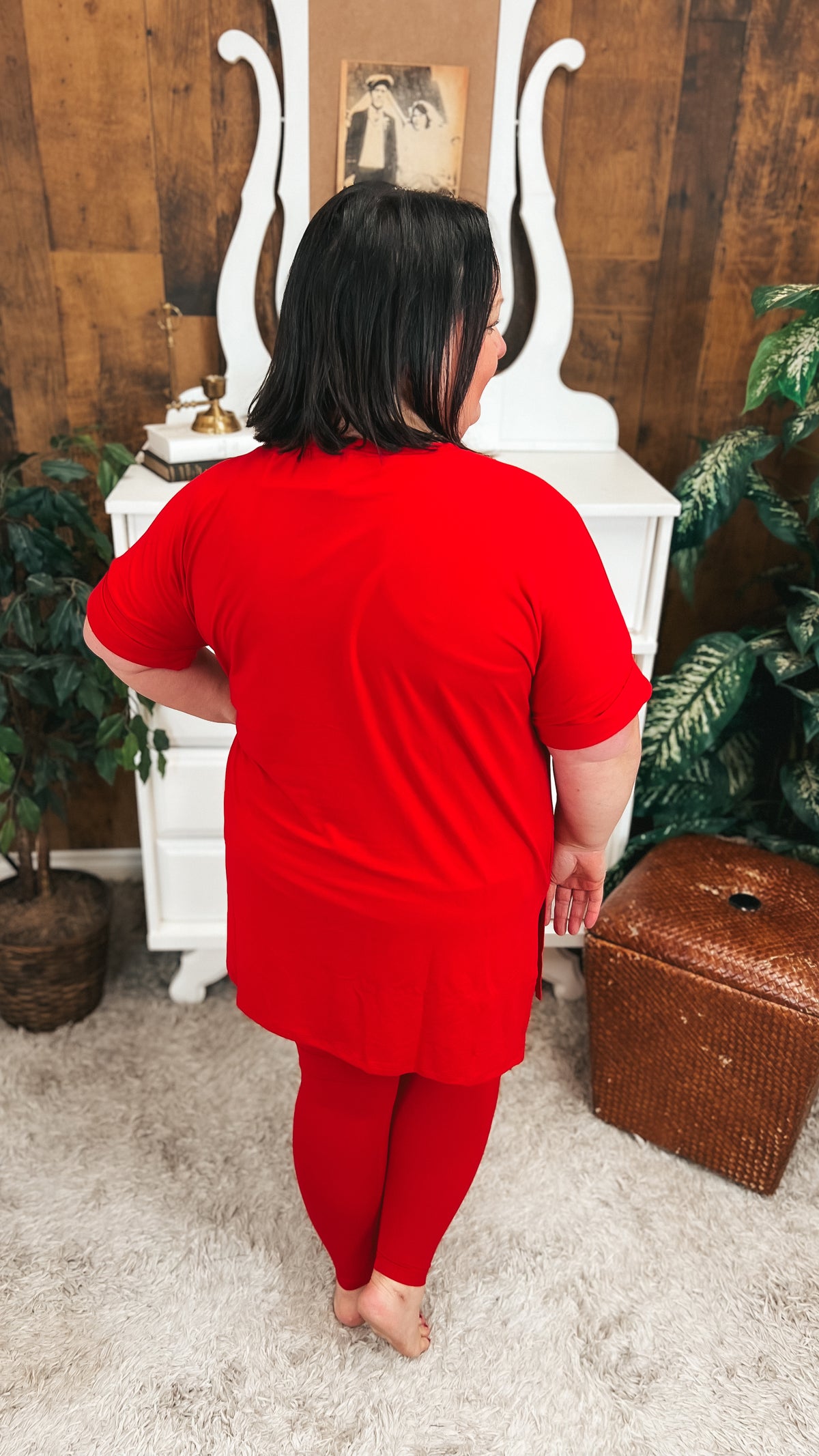 Skylar Lounge Set 2.0: Ruby Red