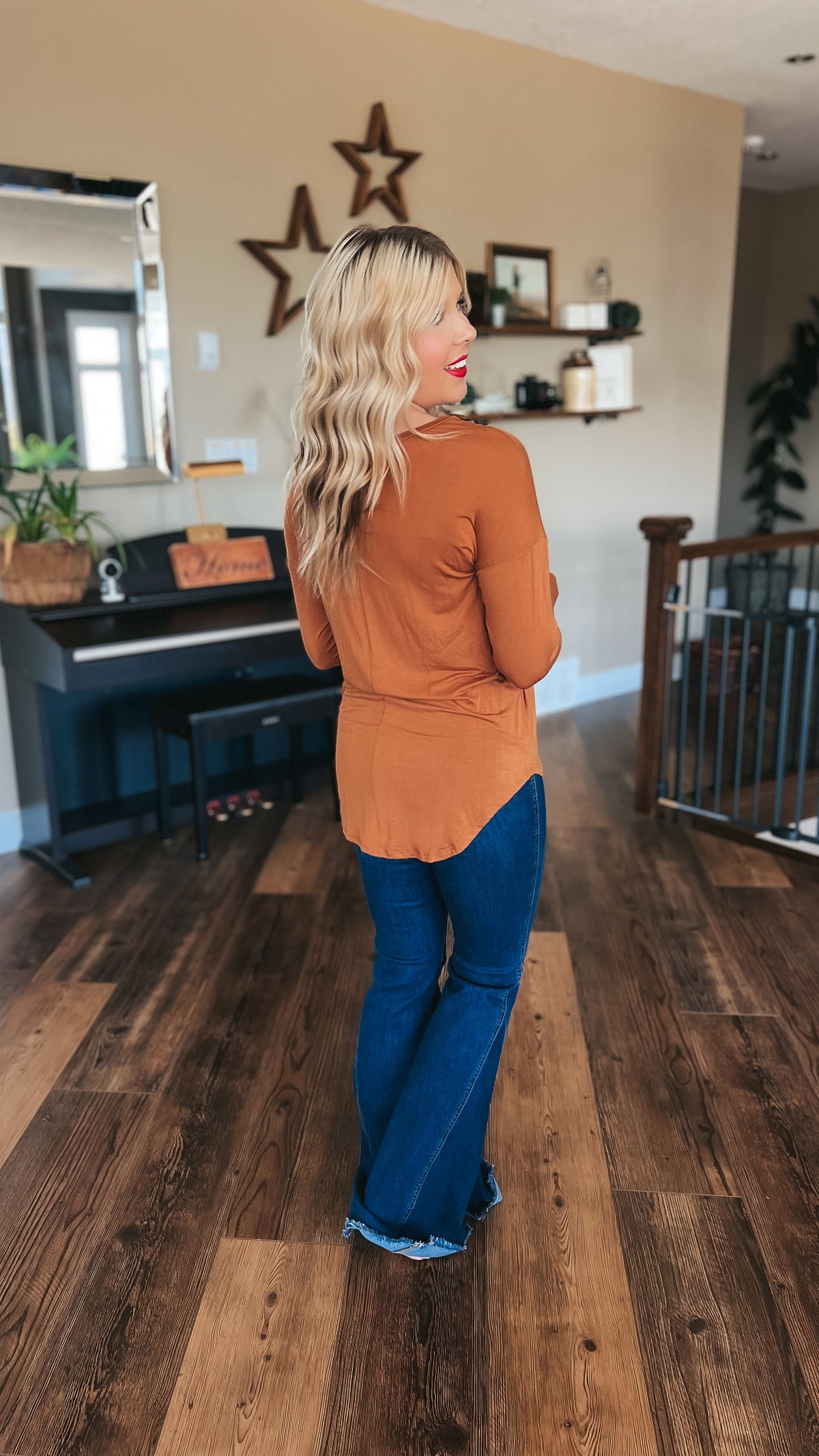 Lauralee Long Sleeve | Camel