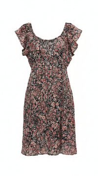 Sadie Floral Sundress | Soft Navy