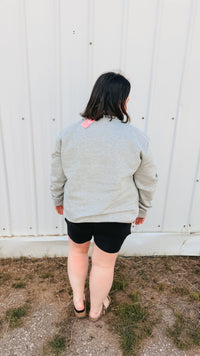 Holly Crewneck | Heather Grey