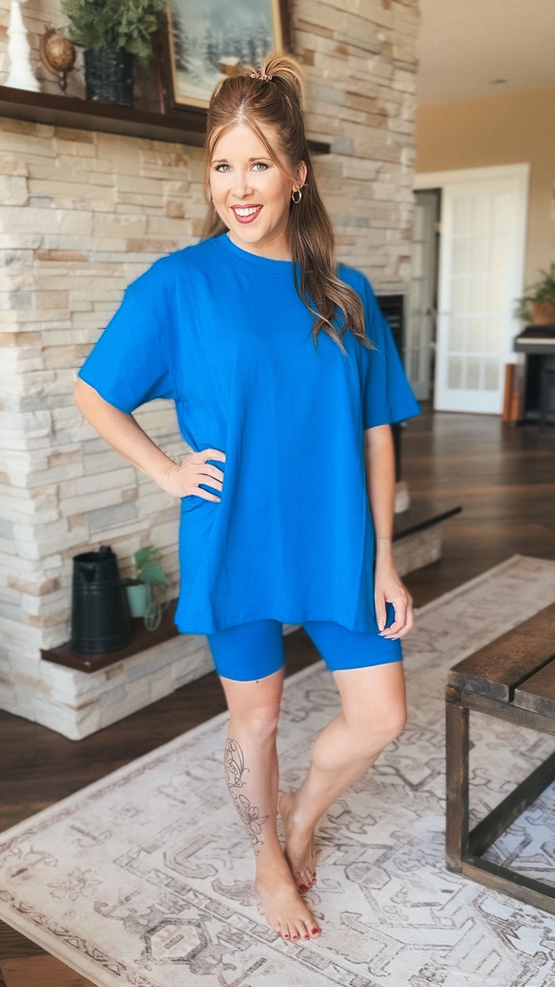 Nic Short Set: Ocean Blue