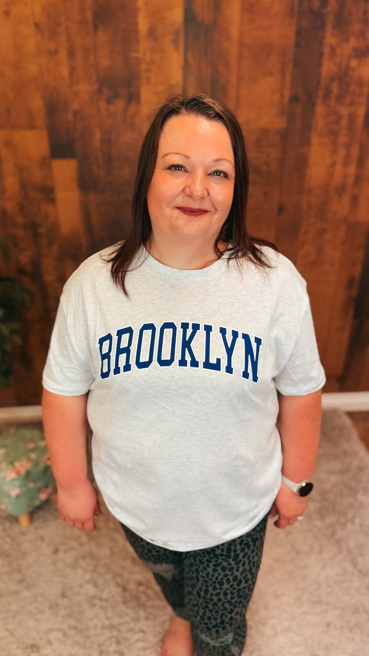 Brooklyn Tee | Heather Grey