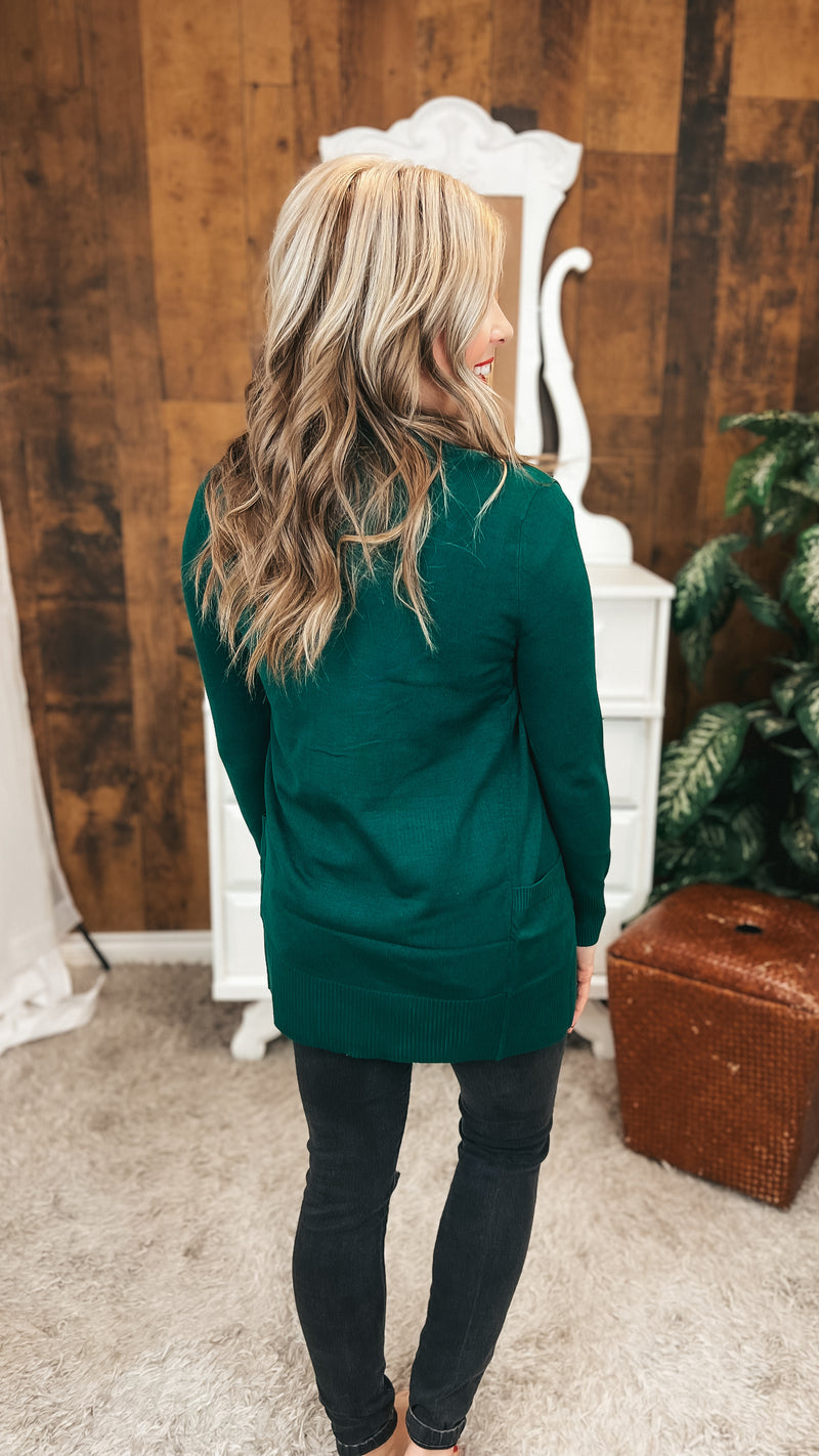 Sherry Cardigan 2.0 | Hunter Green