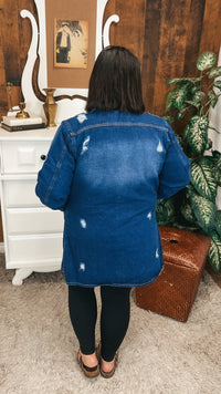 Tammy Denim Jacket | Dark Blue