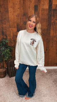 Coffee Break Crewneck | Cream