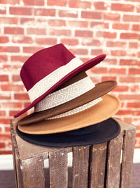 Anna Panama Hat | Wine