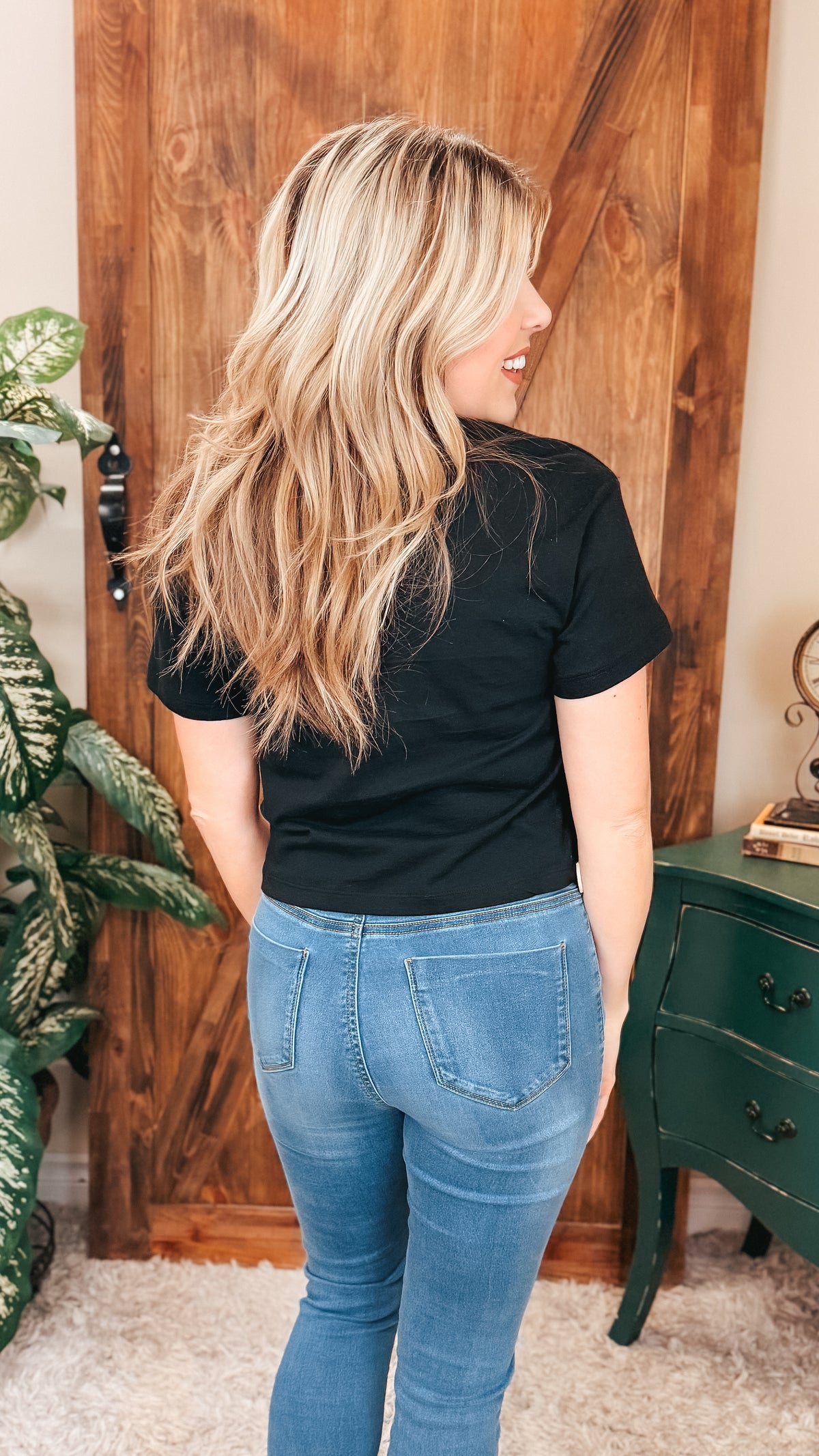 Michelle Basic Tee | Black