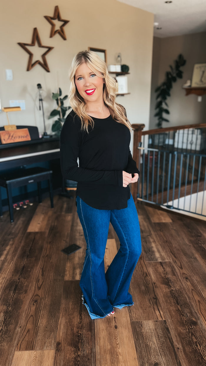 Lauralee Long Sleeve | Black