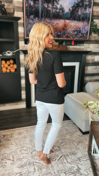 Chelsea Basic Tee | Black