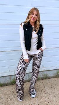 Monica Leopard Pants