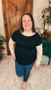 Rosalind Lace Top | Cream