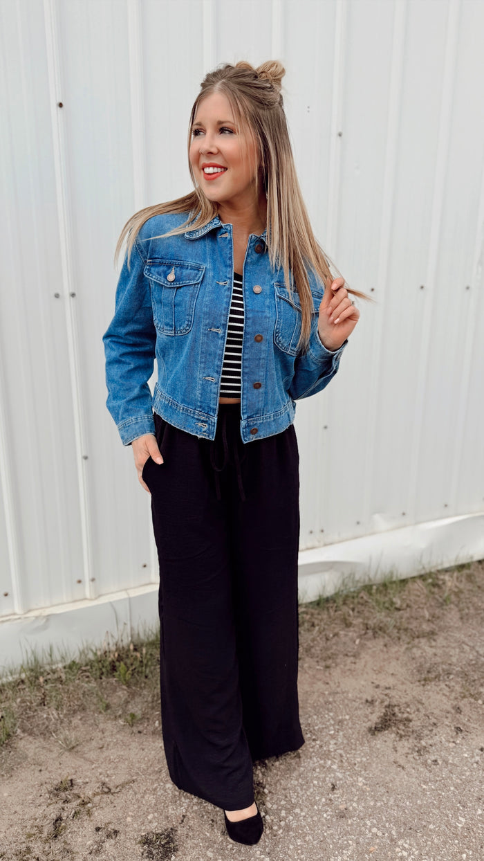 Sam Denim Jacket | Vintage Blue