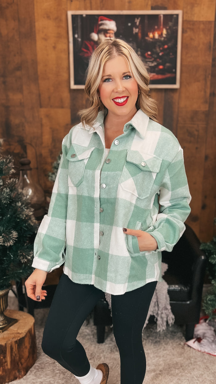 Charlotte Shacket| Mint & Cream