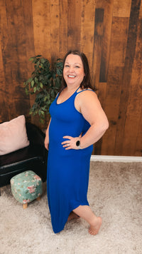 Gerri Maxi Sundress | Royal Blue