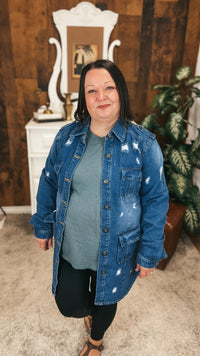 Tammy Denim Jacket | Medium Blue