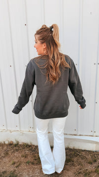 Holly Crewneck | Charcoal