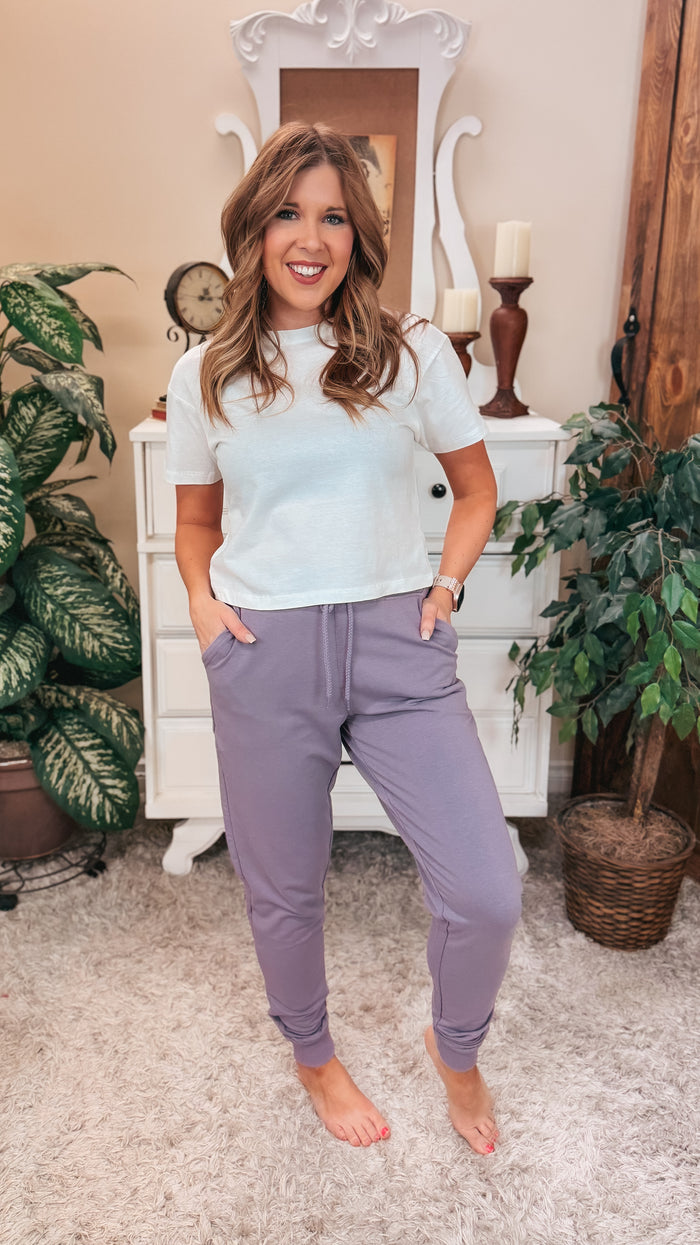 Asher Jogging Pants | Lavender