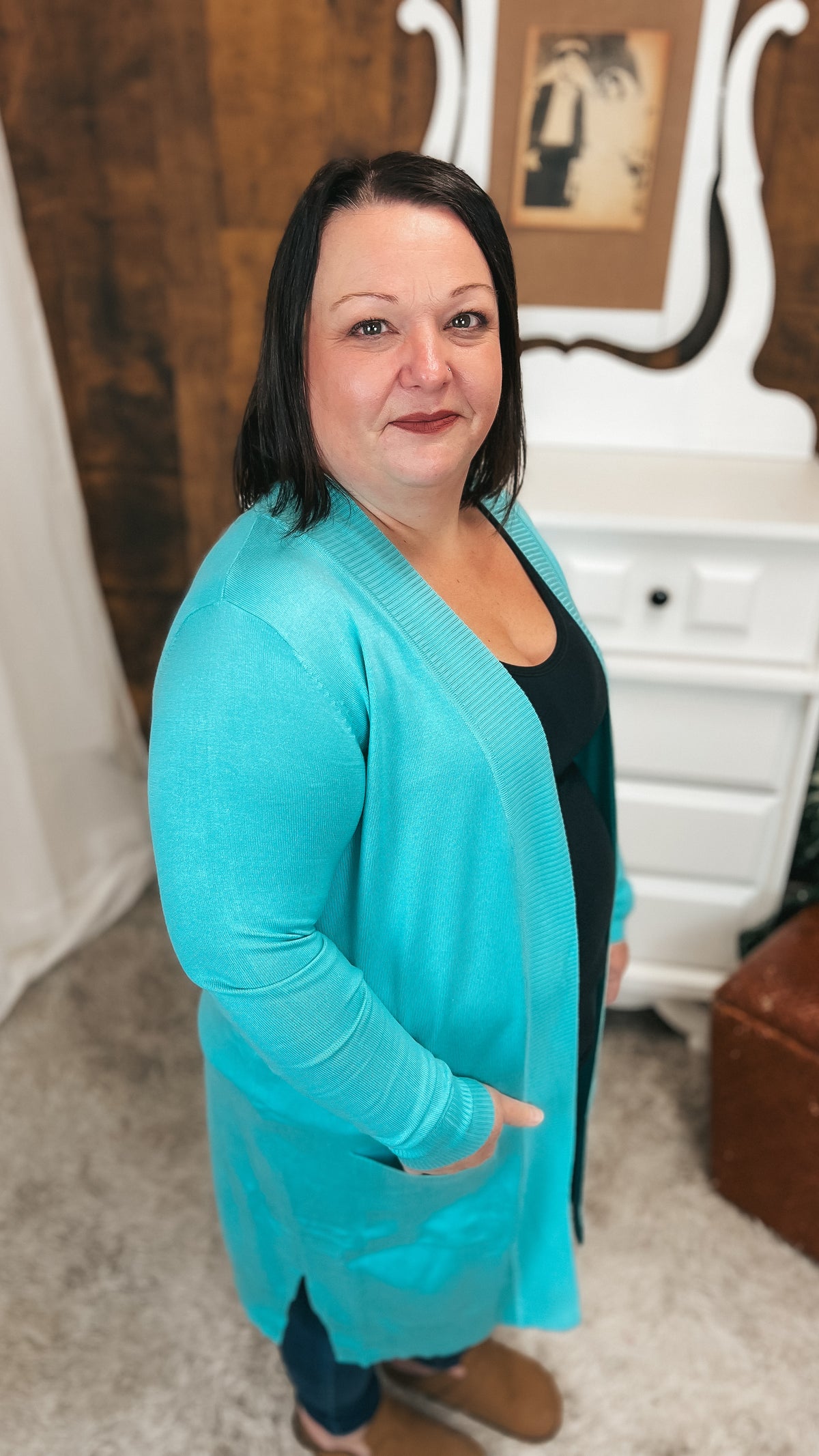 Bella Cardigan | Mint