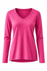 Kelsey Brushed Long Sleeve | Magenta *SALE*