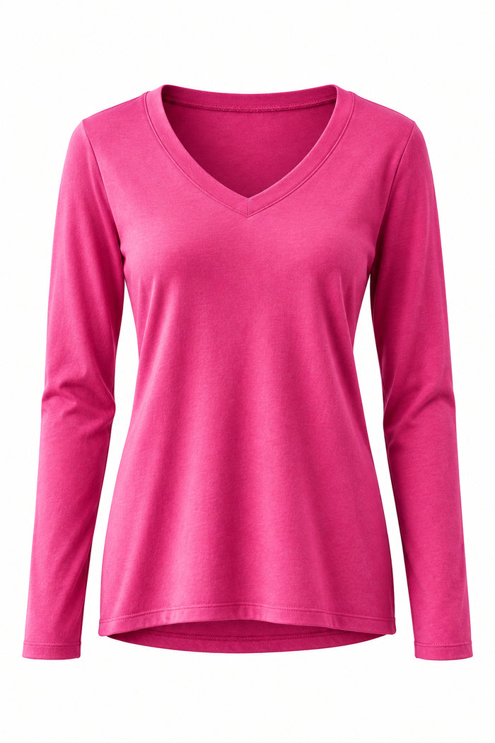 Kelsey Brushed Long Sleeve | Magenta *SALE*